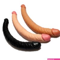 Double Head Womens Dildo Sex Toy