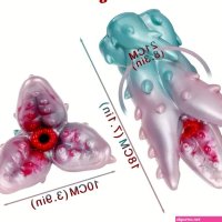 Realistic Tentacle Spiked Odd Animal Vagina Tight Pussy Sex Toy