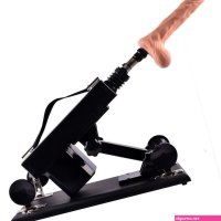 Krachtig Sex Machine Geweer met 7 Dildos