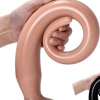 Long gode flexible gode côlon plug côlon gode tail flex
