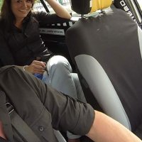 Czech Taxi 12: Squirting model