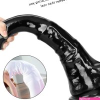 16 Inch Realistic Black Huge Horse Dildo