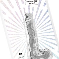 Clear Dildo TPE 16 cm