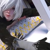 Blacked 2B Fuck on the window Grand Cupido Nier Automata