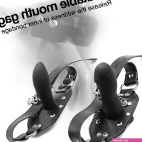 Inflatable Mouth Gag Dildo BDSM Bondage Restraint Erotic Sex Toy For Women Couples From Zhengrui09 15