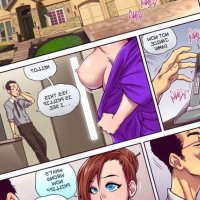 Porn comic The Naughty In Law