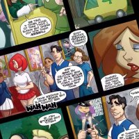 Porn comic The Wrong House Part 4 sex comic guys came