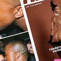 Kanye West bows down to Kim Kardashian every day for her nude shoot