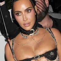 Kim Kardashian doubles down with two naked dresses in one night