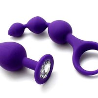Anaal toys set paars