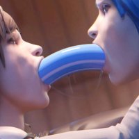 Max x Chloe Double Dildo Deepthroat Fjaye