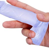 : 4 Inch Realistic Small DildoBeginner Anal PlugSoft Anal Dildo with Curved Shaft and BallsAdult Sex Toy Women Men Couples.Experience Multi-Purpose Mini StyleBlue : Health Household