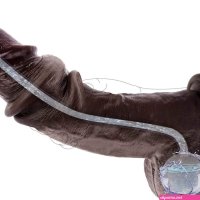 : Squirting Dildo Movable Foreskin Dildos Sex Toys 2 in 1 Realistic Silicone Ejaculating Toy Foreskin Dildo for Vaginal Anal Play 9.8 Huge Anal didlo with Suction Cup Thick BBC Dildos :