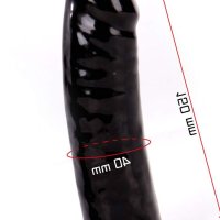 Medium Latex Dildo for Gluing into your Latex Clothing