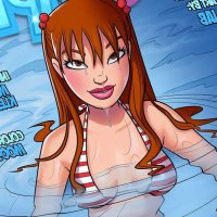 Porn comic Ay Papi. Fun in the Sun. Part 18. Sex comic pool the woman