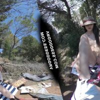 Matty And Josie Public Masturbation Outdoors Next To Abandoned Building
