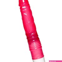 Pink Passion Vibrating Super Dildo