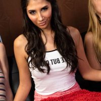 Two best friends and a cougar stepmom hook up and have some lesbian fun
