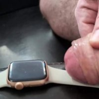 Cum on Girlfriends Apple Watch Wristwatch Fetish