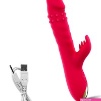 Datecapades Rabbit G-Spot Vibrator Rotating Dildo