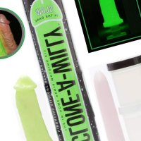 Clone A Willy GLOW in the Dark Home-Made Dildo Penis Vibrating Sex Toy Replica