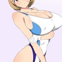 Wallpaper : Narusawa Ryouka Occultic Nine anime girls big boobs one piece swimsuit 1500x2000