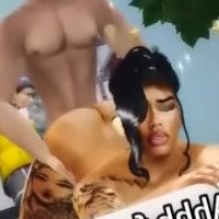 3D Sims 4 ever man dream part 2 nice ass pounding then the thought come to give blowjob