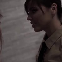 Milf officer her male friend threesome fuck teen inmate
