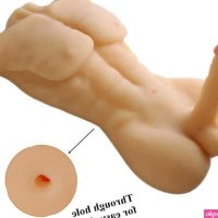 Shop Male Silicone Sex Doll with Big Dildo and Asshole Male Love Doll Toy Women Men Flesh