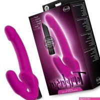Estella Vibrating Strapless Strap-On Dildo