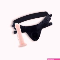Strap Ons Bendable Dildo And Harness