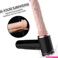 7 Vibrating Thrusting Modes Heating Riding Dildo Sex Machine