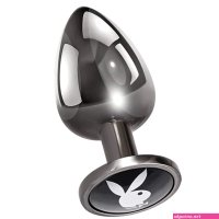 Playboy Tux Metal Anal Plug 2 Sizes Available