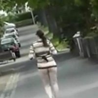 Culo gratuito Hidden Cam Flashing Porn Video
