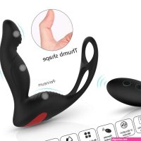 S-hande Anal Butt Plug with 9 Vibration Patterns