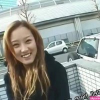 Japanese Girl Giving A Blowjob And Getting Fucked In Front Of A Subway Entrance