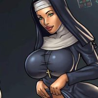 Porn comic Black Devotion. BlackNWhiteComics Sex comic milf nun got