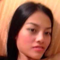 After blowjob skinny Thai teen is penetrated with white cock