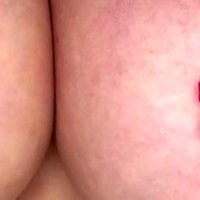 Hot Milf Step Mom Kat Marie Rubs Giant Tits and Plays with Pink Pussy For You