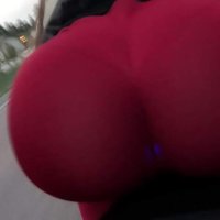 Big Booty Biker Rides Motorcycle With Light Up Butt Plug Compilation