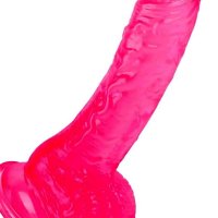 : 7.5 Soft Pink Dildo Beginner-Friendly Realistic Anal Dildos Sex Toy