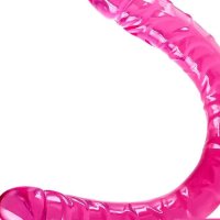13 Lover Real Double Ended Dildo Imitation Jelly Double Dongs Dildo Penis Cock Anal Butt Plug Massager G-Spot Stimulation Orgasmic Adult Sex Toys for Women Men BBC Gay Dildos Pink 13 in :