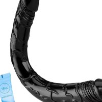 : 12.6Lover Luxe Double-Ended Dildo Waterproof Jelly Double Dongs Realistic Dildo Penis Cock Anal Butt Plug Massager G-Spot Stimulation Orgasmic Adult Sex Toys for Women Men Black L : Health Household