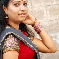 unmarried half saree girl 4