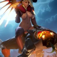Mercy Takes a Magical Ride on Halloween Night
