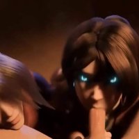 Mercy Kiriko Halloween Fucking