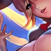 Mercys Treat! Halloween Theme Hentai JOI Overwatch Facesitting Breathplay Creampie