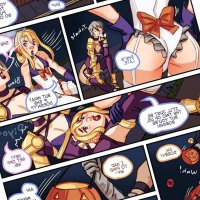 Halloween Monster Fuck! gay porn comic