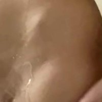 Masturbation with shower head until she had strong shaking orgasm