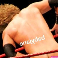 003 ADAM EDGE COPELAND WWE WRESTLER REAR NUDE EXPOSED IN RING PHOTO